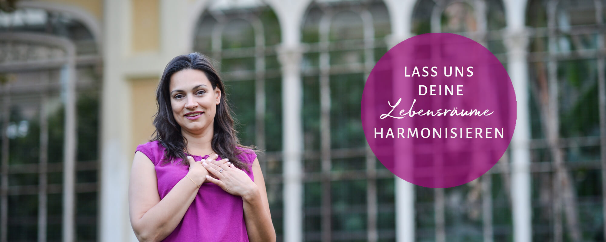 Portrait von Feng Shui Beraterin Pamela Bechler in Frankfurt